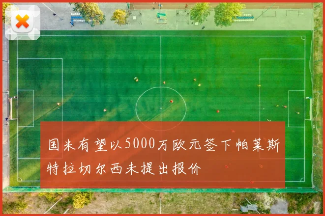 国米有望以5000万欧元签下帕莱斯特拉切尔西未提出报价
